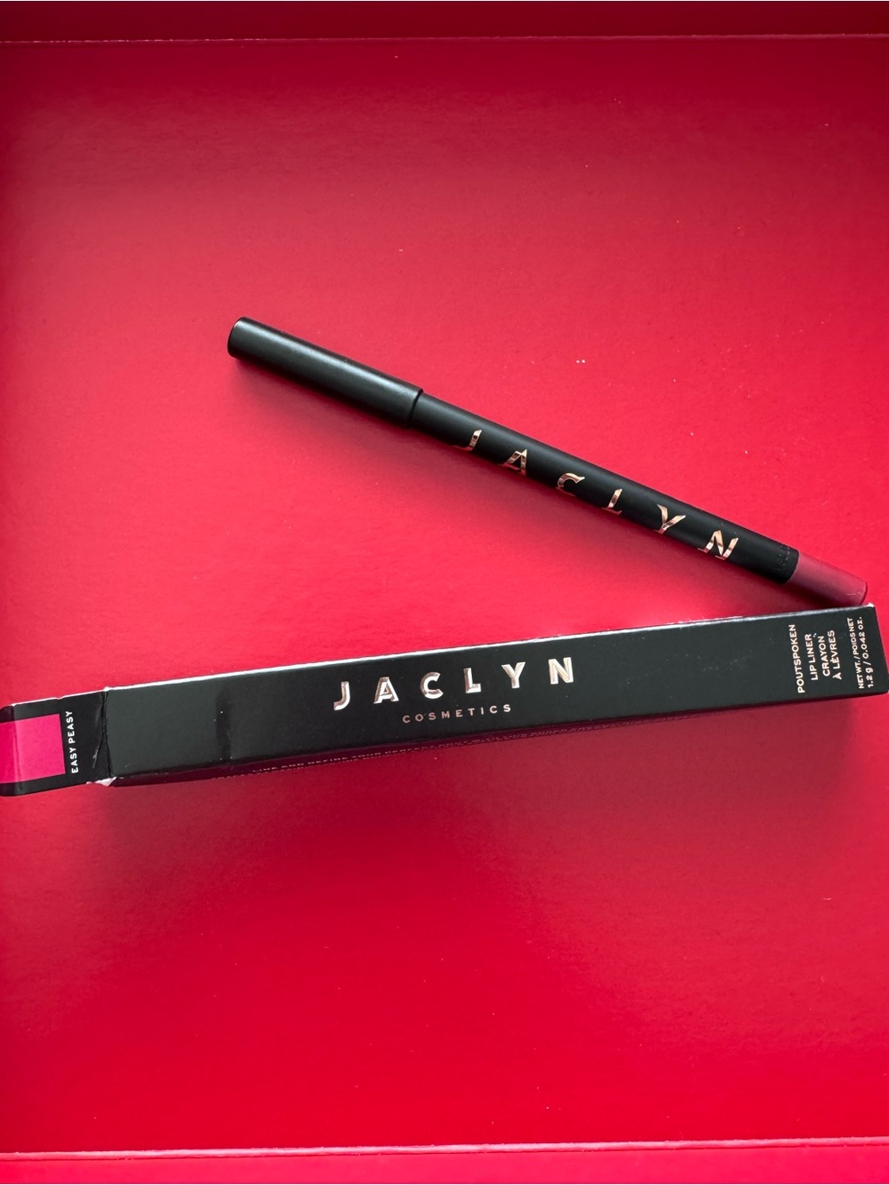 Jaclyn Cosmetics Precision Lip Liner — Rich Berry Pink